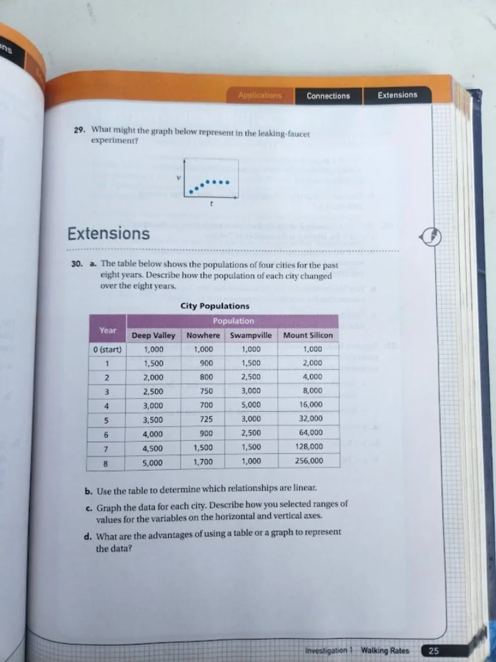 Connected Mathematics 3 Grade 7 CMP3 7th Grade Textbook Book Hardcover Pearson /